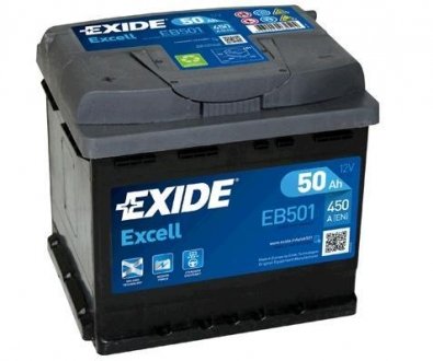 Акумулятор EXIDE EB501 (фото 1)