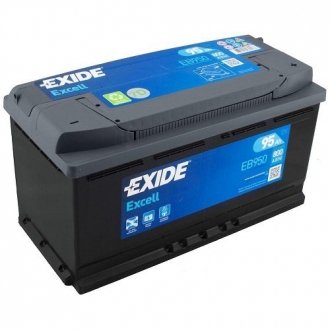 АКБ 6СТ-95 R+ (пт800) (необслуж) EXCELL EXIDE EB950