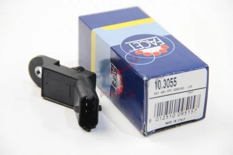 Датчик давления воздуха, высотный корректор, Датчик, давление во впускном газопроводе FACET 103055