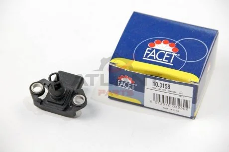 Датчик тиску наддуву Astra H/J/Meriva/Zafira 1.2-1.8 CDTi 03- (10.3158) FACET 103158