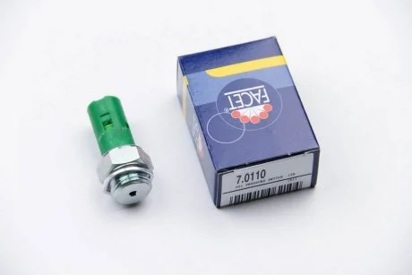 Датчик давления масла (0,2bar/1 конт./зеленый) Kangoo/Trafic/Megane 1.7-2.0 86- (7.0110) FACET 70110