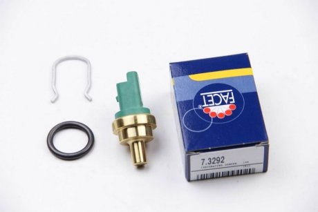 Фото датчик температури рідини охолодження, Датчик, температура охлаждающей жидкости, Датчик, температура охлаждающей жидкости FACET 73292 Датчик температури рідини охолодження, Датчик, температура охлаждающей жидкости, Датчик, температура охлаждающей жидкости FACET 73292