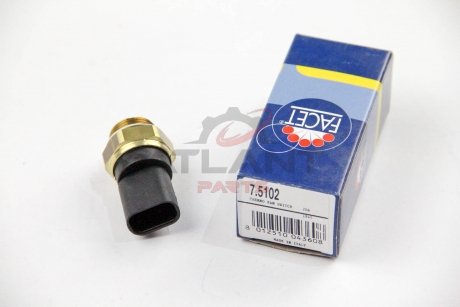 Датчик включения вентилятора Opel Astra F/Vectra A 1.4-2.0i 88-05 (7.5102) FACET 75102