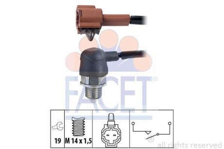 Елемент електрообладнання FACET 76341