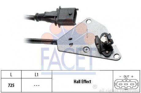 Датчик положения распределительного вала FACET 90210 (фото 1)
