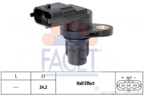 Датчик положения распределительного вала FACET 90556 (фото 1)