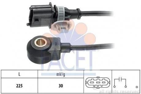 Датчик детонації FACET 93034