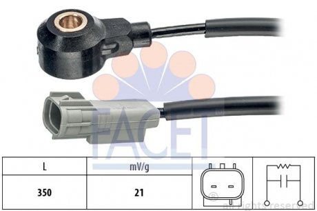 Датчик детонації Suzuki Swift iv 1.4 (azh 414) (11-) (9.3241) FACET 93241 (фото 1)