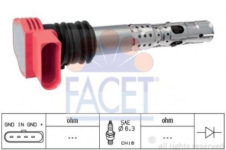 Котушка запалювання FACET 9.6336