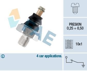 Датчик давления смазки FAE 10020
