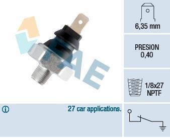 Датчик давления смазки FAE 11280
