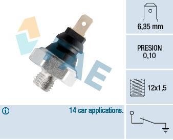 Датчик тиску мастила FAE 11600