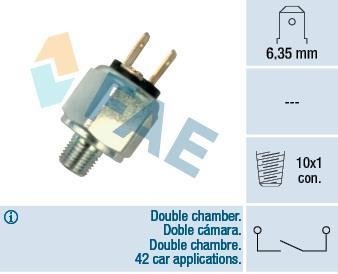 Выключатель фонаря сигнала тормоза FAE 21080 (фото 1)