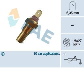 Датчик температури рідини охолодження FAE 31270