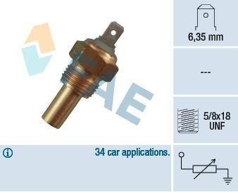 Датчик температури рідини охолодження FAE 31360