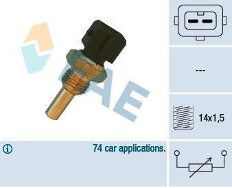 Датчик температуры жидкости охлаждения FAE 32560