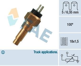 Датчик температури рідини охолодження FAE 34190