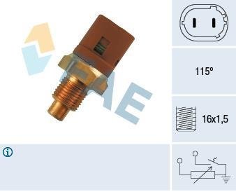 Датчик температуры жидкости охлаждения FAE 34290 (фото 1)