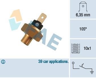 Датчик температуры охлаждающей жидкости FAE 35820 (фото 1)