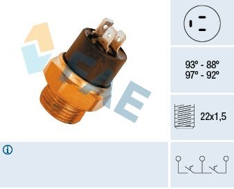 Датчик радіатора FAE 37850