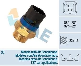 Датчик радиатора FAE 38110