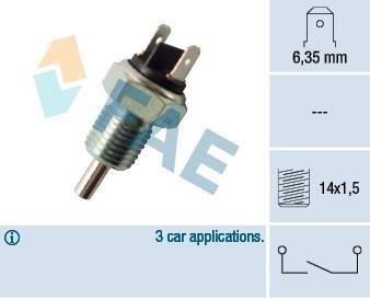 Вимикач фар заднього ходу FAE 40080