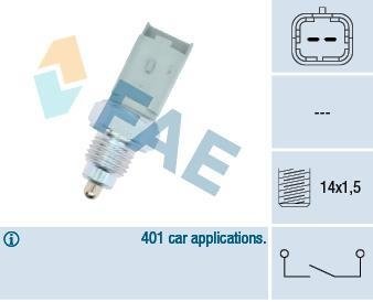 Датчик увімкнення підсвітки руху заднім ходом FAE 40491 (фото 1)