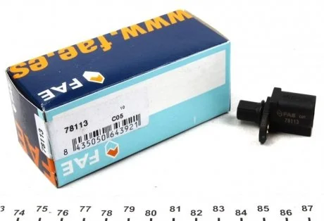 Фото 1 - датчик скорости вращения колеса FAE 78113 Датчик скорости вращения колеса FAE 78113 (фото 1)