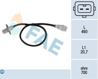 Датчик частоти обертання, керування двигуном FAE 79002 (фото 1)