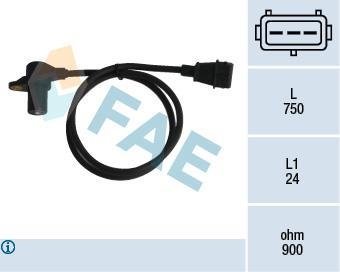 Датчик коленчатого вала, Датчик частоты вращения. FAE 79058