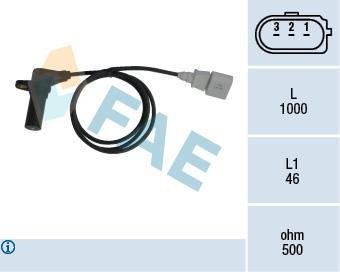 Датчик частоти обертання, керування двигуном FAE 79064 (фото 1)