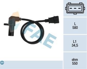 Датчик частоти обертання, керування двигуном FAE 79075