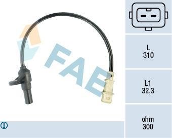 Датчик частоты вращения, управление двигателем FAE 79084