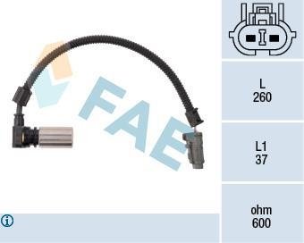 Датчик частоти обертання, керування двигуном FAE 79086 (фото 1)