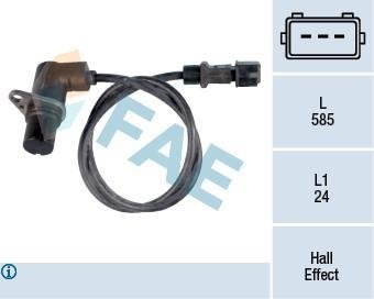 Датчик частоти обертання, керування двигуном FAE 79103 (фото 1)