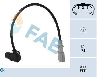 Датчик коленчатого вала, Датчик частоты вращения. FAE 79198