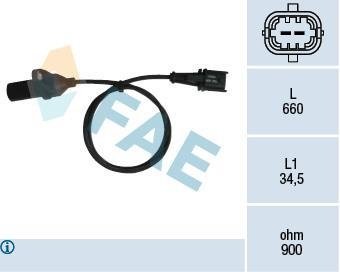 Датчик колінчастого вала FAE 79220