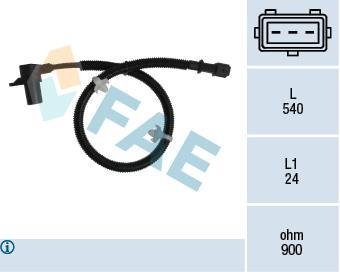 Датчик колінчастого вала FAE 79301