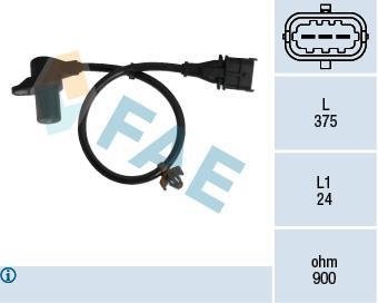 Датчик коленчатого вала FAE 79303