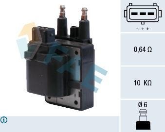 Котушка запалювання FAE 80220