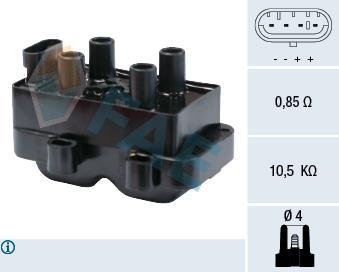 Катушка зажигания FAE 80222