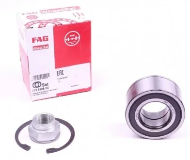 Фото підшипник маточини (комплект) FAG 713 6908 00 Підшипник маточини (комплект) FAG 713 6908 00