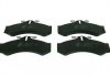 Колодки гальмівні дискові передні MERCEDES SPRINTER 901-905 95-06, MERCEDES SPRINTER 906 06-18 FAST FT29015 (фото 2)
