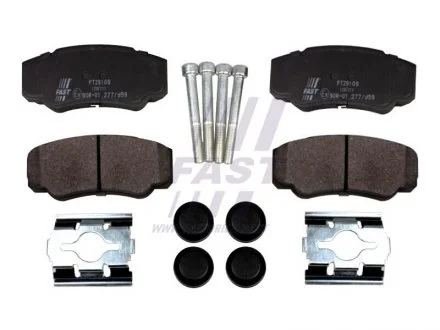 Гальмівні колодки дискові зад. Fiat Ducato 02- FAST FT29109