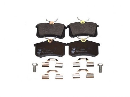 Гальмівні колодки дискові зад. Citroen/Peugeot/Renault/VAG (17mm) FAST FT29520