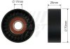 Ролик генератора натяжной без механизма 3.0MJET ft Fiat Ducato 06-14,Ducato 14-,Iveco Daily E3 00-05 FAST FT44551 (фото 2)