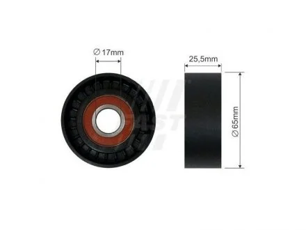 Фото ролик ременя приводного FAST FT44574 Ролик ременя приводного FAST FT44574