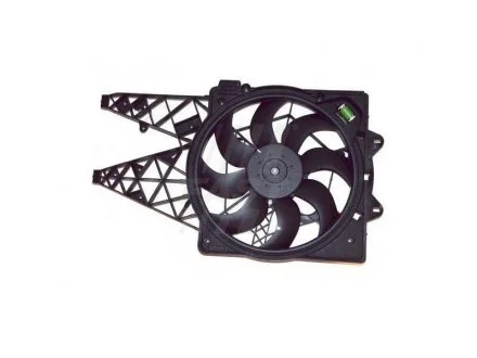 Вентилятор радіатора осн. комплект 1.3MJET ft,1.4 8V ft,1.6MJET ft,2.0MJET 16V ft Fiat Doblo 09- FAST FT56179