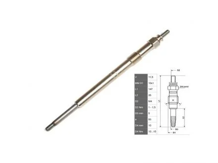 СВЕЧКА РАЗЖАРЕНИЯ Ford Mondeo/Transit 2.0-2.4DI,Tdci,Tde FAST FT82736