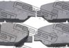 КОЛОДКИ ТОРМОЗНЫЕ ПЕРЕДНИЕ (TOYOTA PREVIA/TARAGO ACR50/GSR50 2006-) FEBEST 0101-ANH20F (фото 1)